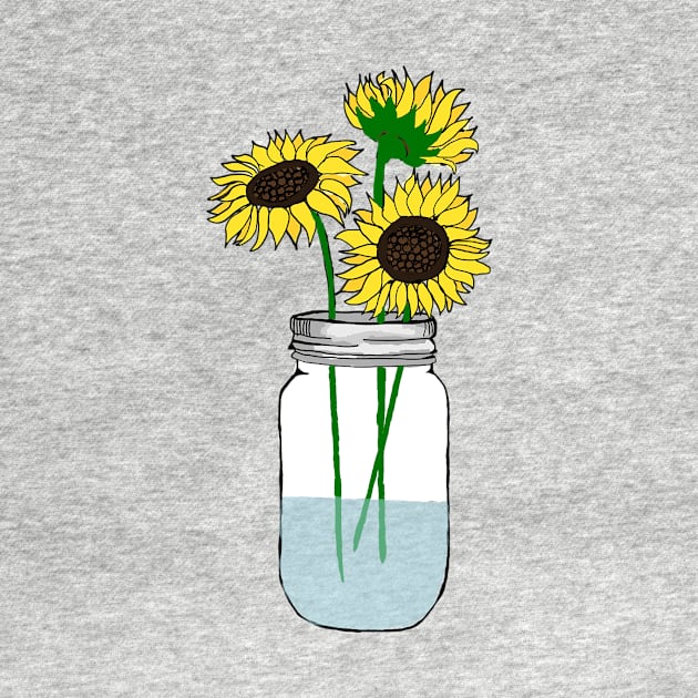 Sunflowers in a Jar by lolosenese